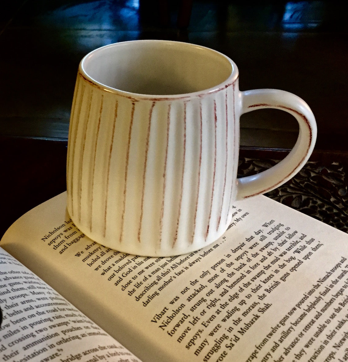 FARMHOUSE FLUTED COFFEE MUGS | SET OF 2