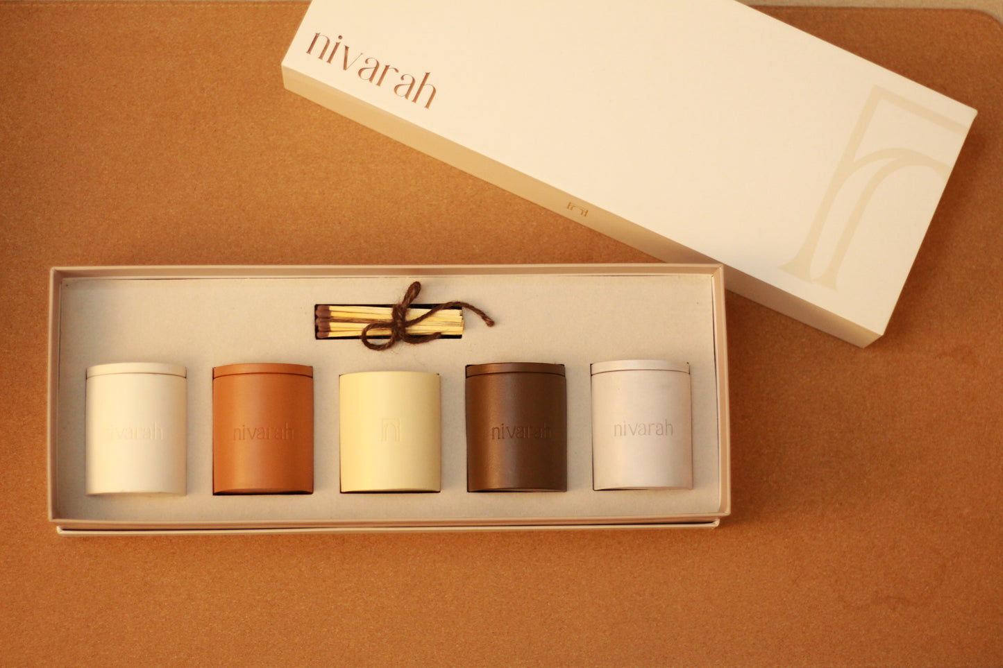 PACK OF 4 SCENTED CANDLES