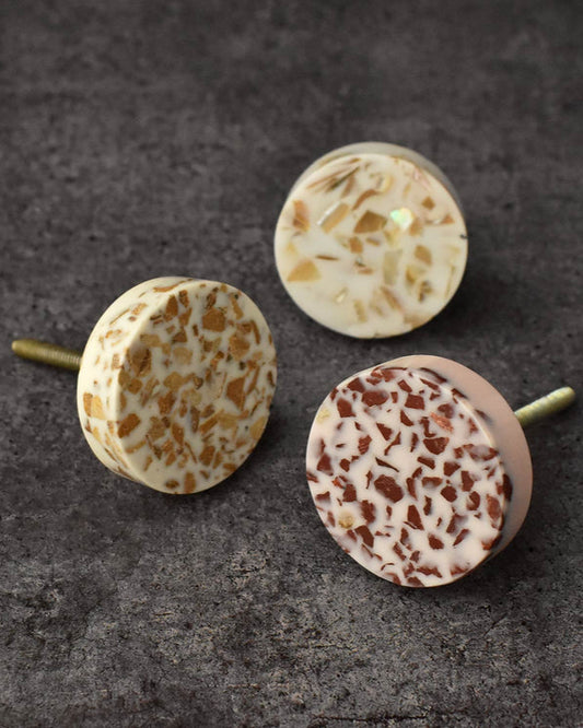 MOONROCK TERAZZO CUPBOARD CABINET DRAWER KNOB
