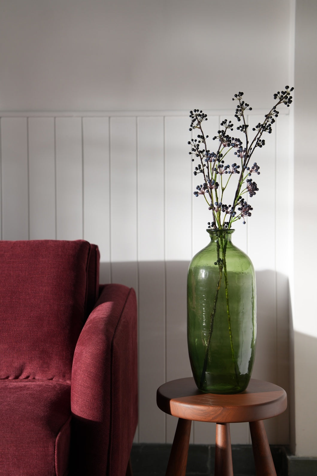 FERN TALL VASE