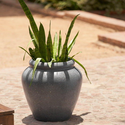 Tuscany Planter - Dark Grey - Ripples Home