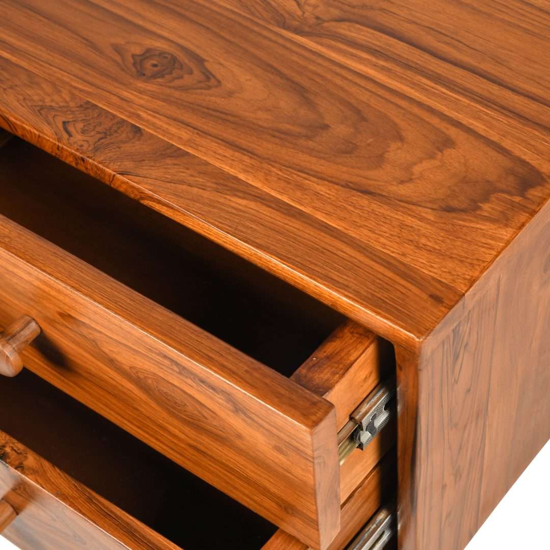 Zakhama Teak Wood Bedside Table