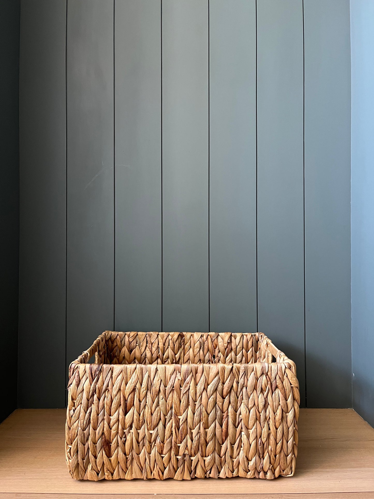 WATER HYACINTH STORAGE BASKET