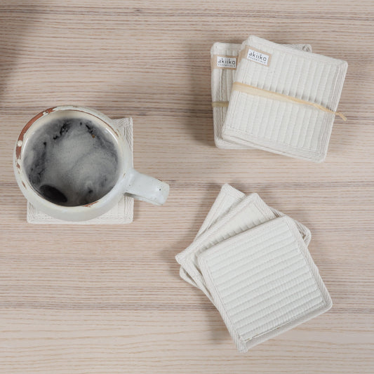 Square Stripe Coasters