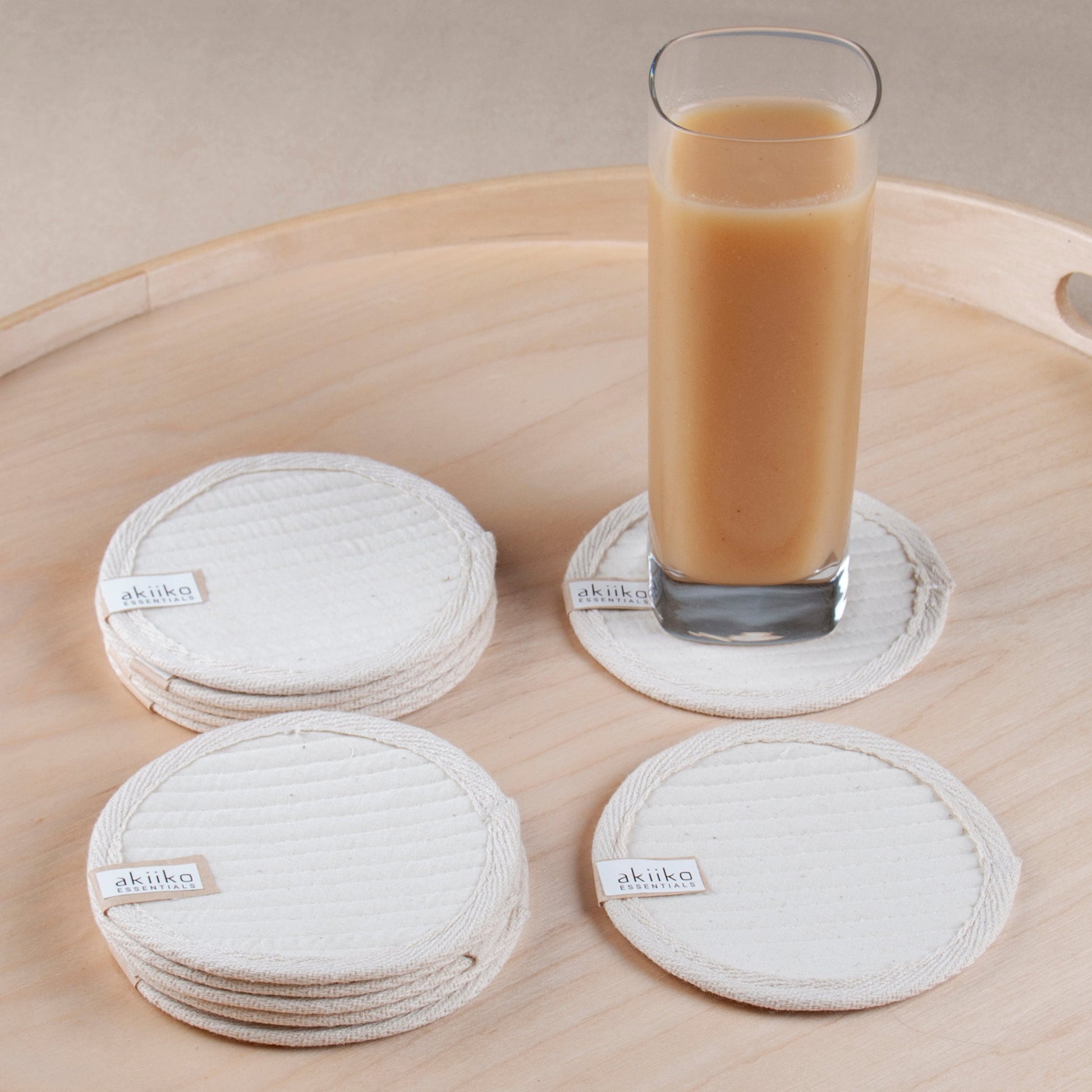 Circle Stripe Coasters