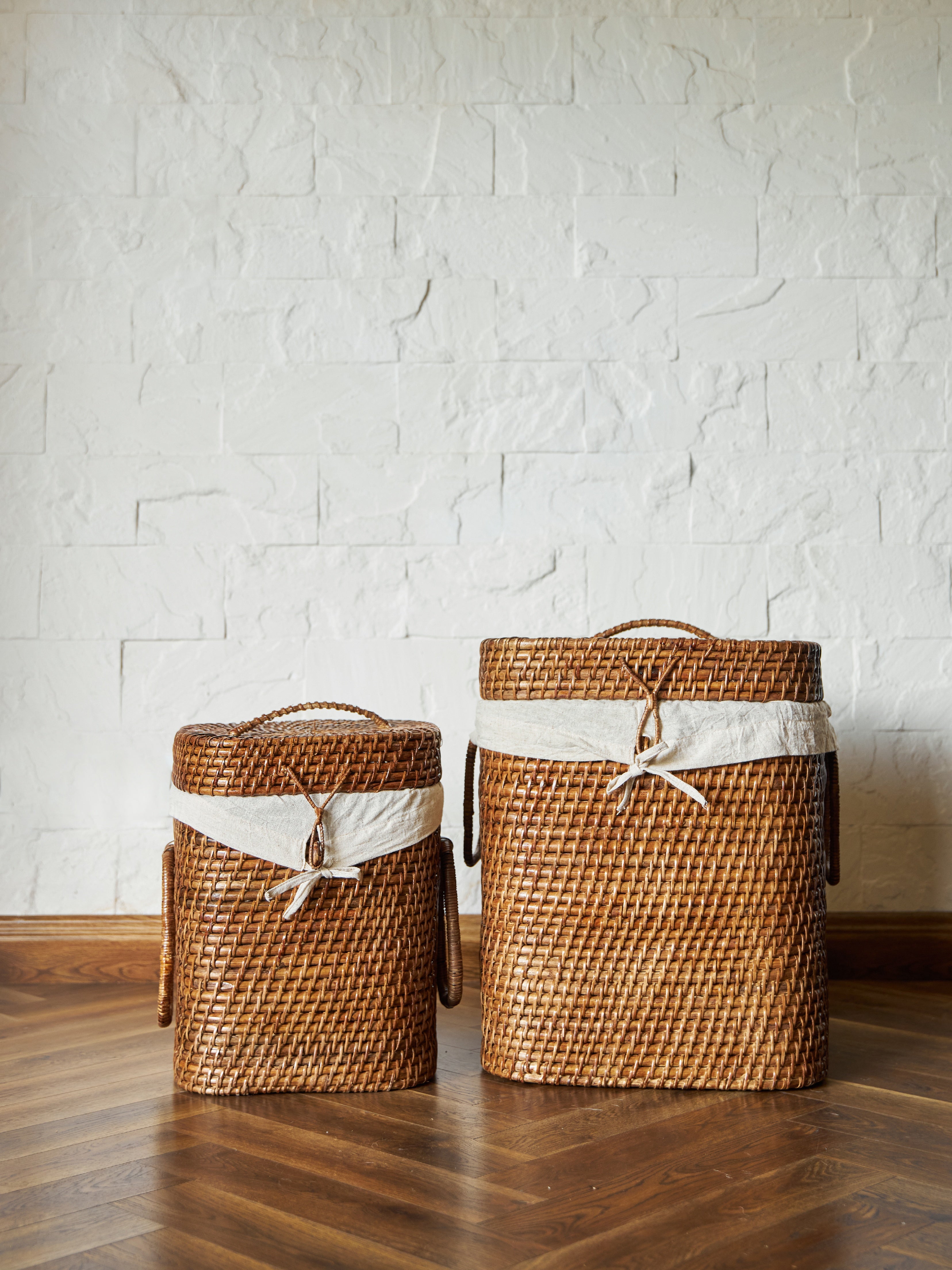 Large square laundry sale basket