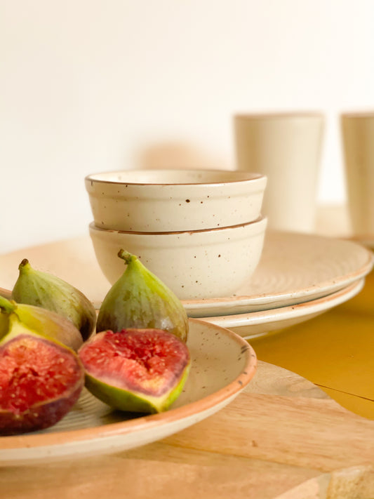 IVORY SKY BOWLS- SET OF 2