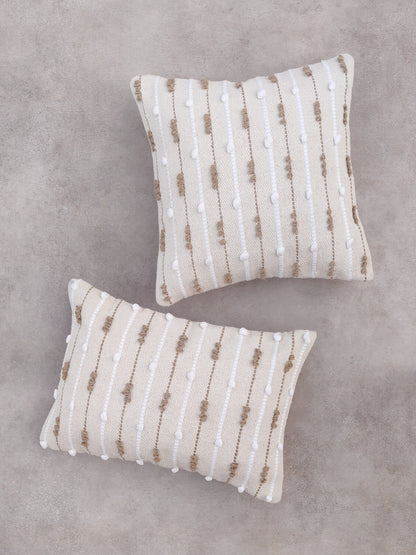 ARIA LOOP CUSHION - cotton cushion cover - ALTROVE 