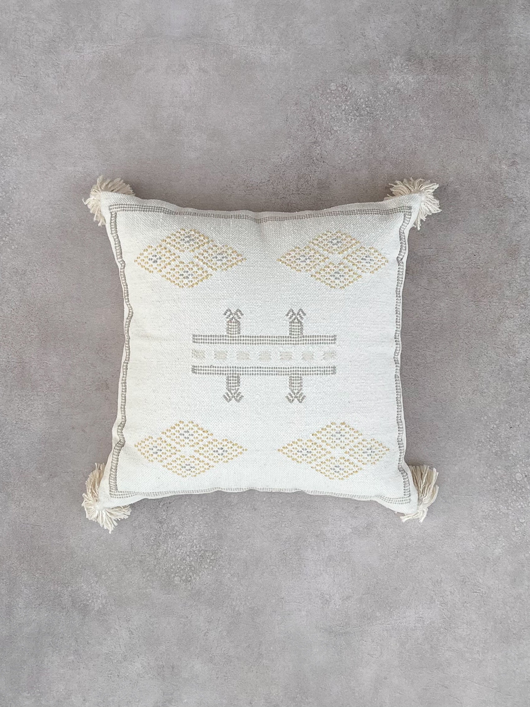 White Sofa and Bed Cushion Cover