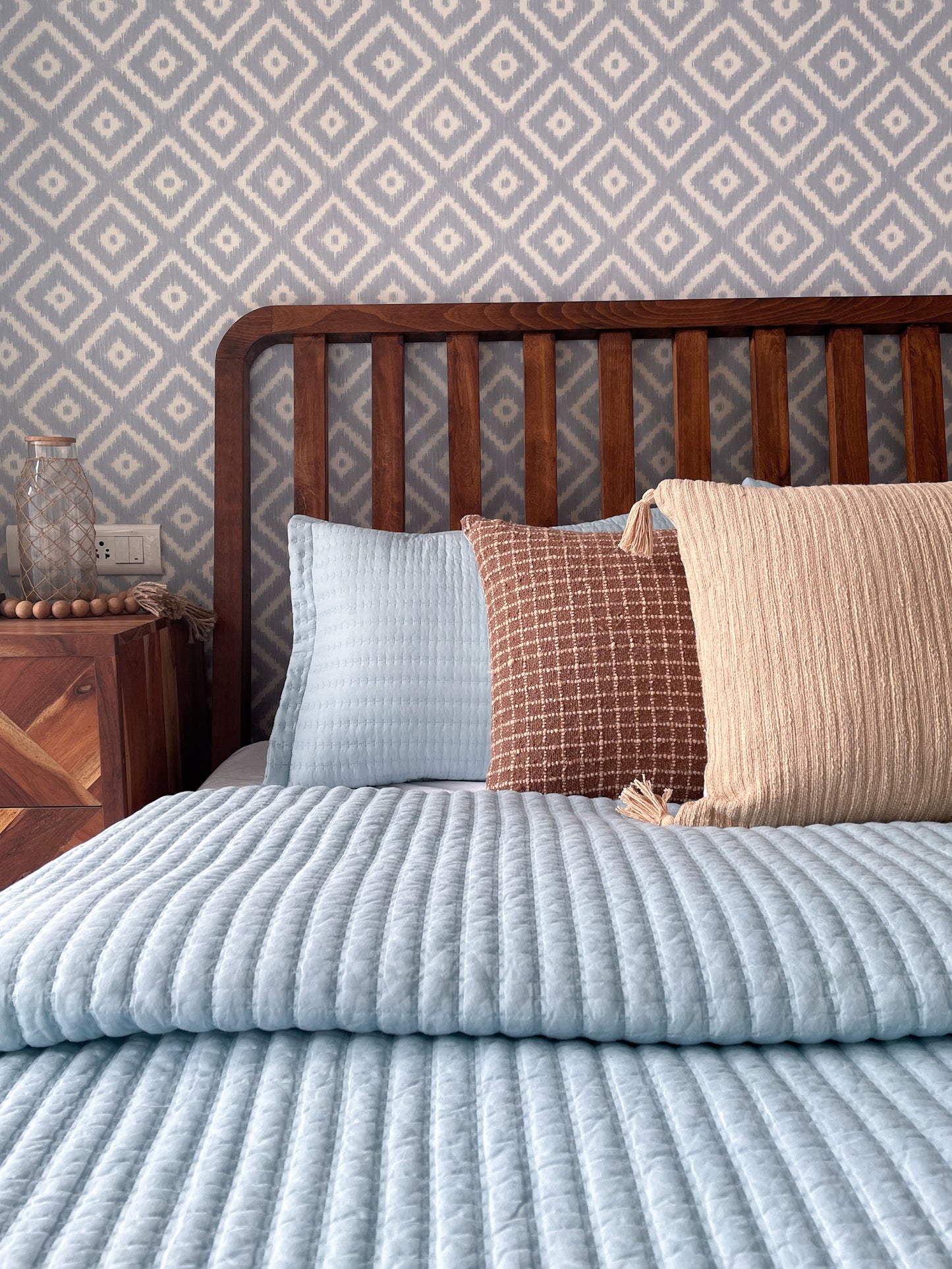 CARRIE LIGHT QUILTED BEDDING