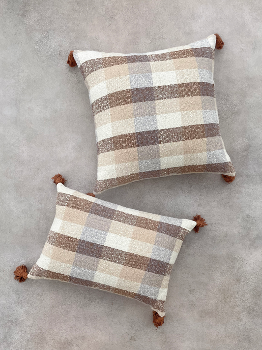 Square Checks Cushion