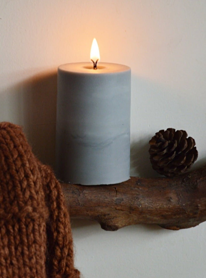 INTO THE NIGHT SOY PILLAR CANDLE