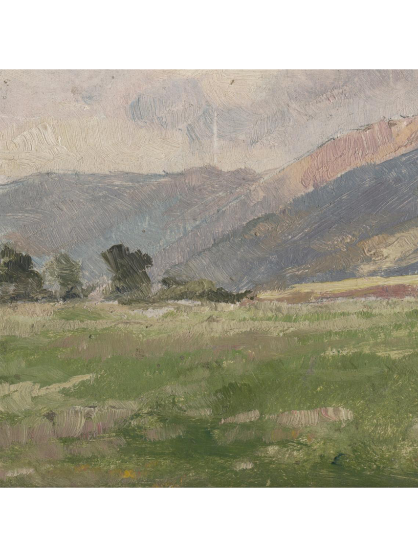 MOUNTAIN MEADOW PAINTING