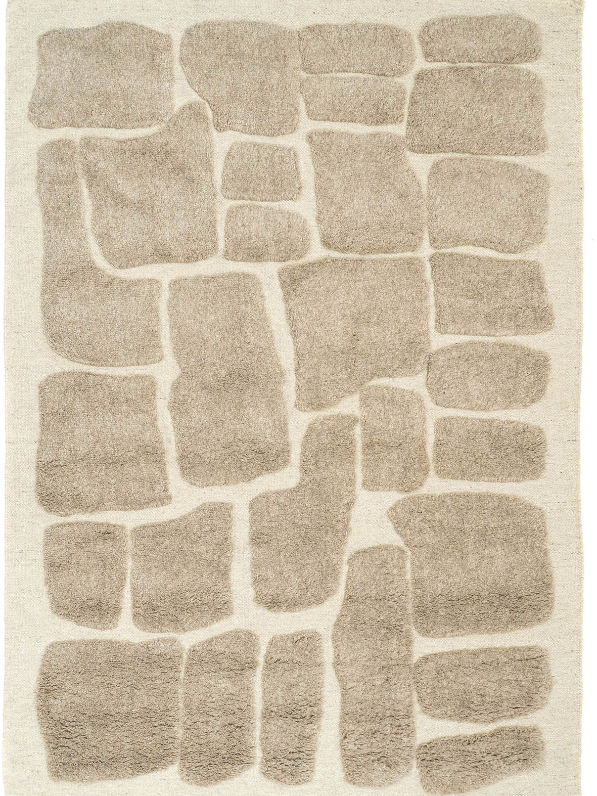 MOULD CAST HAND-TUFTED WOOL RUG