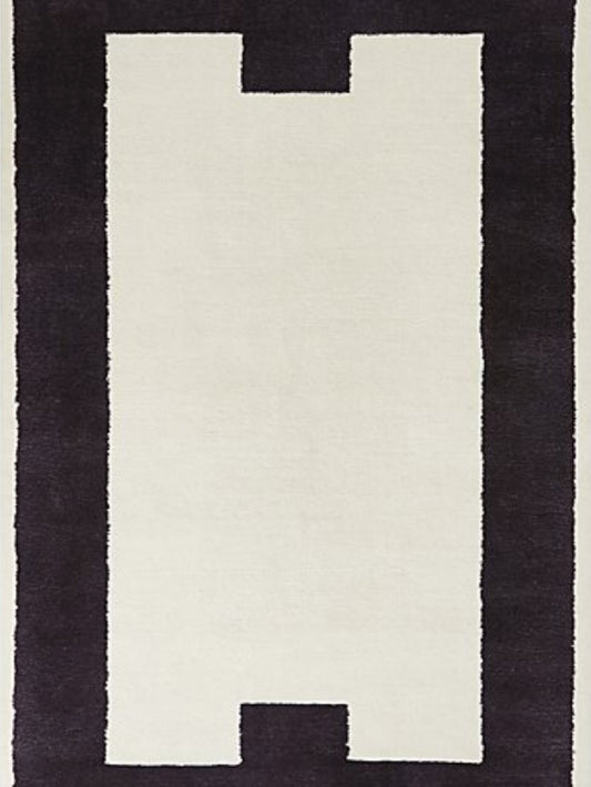 CHAIN HAND-WOVEN REVERSIBLE RUG