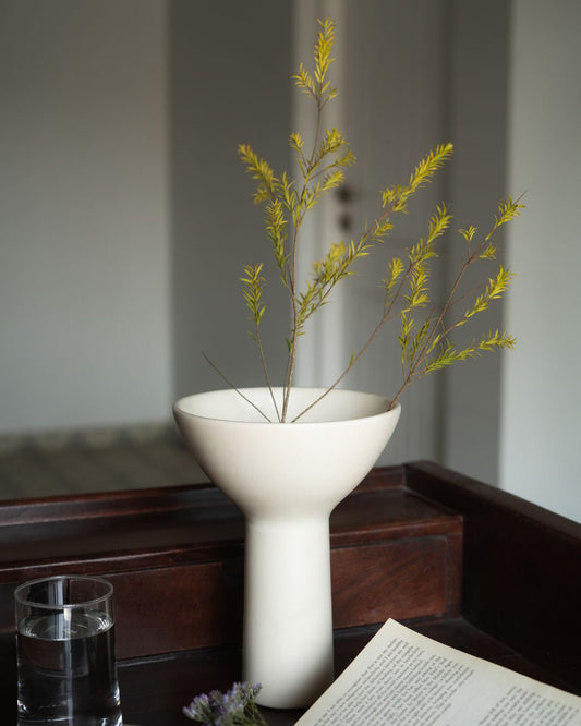 Iris Pedestal Vase