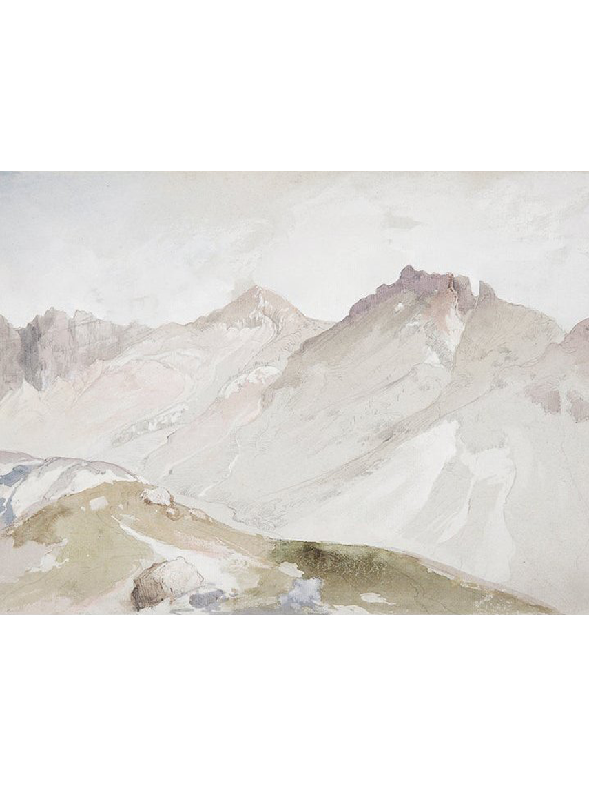 MUTED MOUNTAIN PAINTING